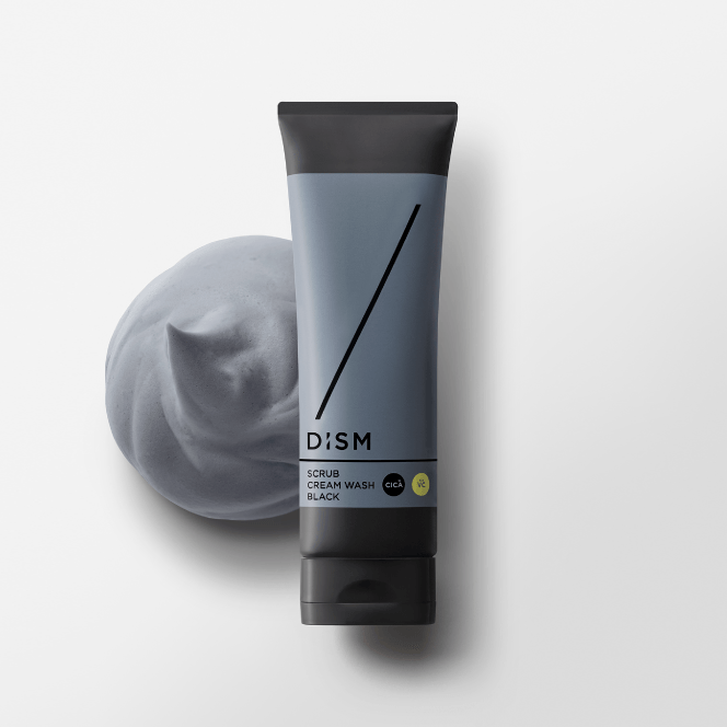 ディズム　スクラブクリームウォッシュ ブラック